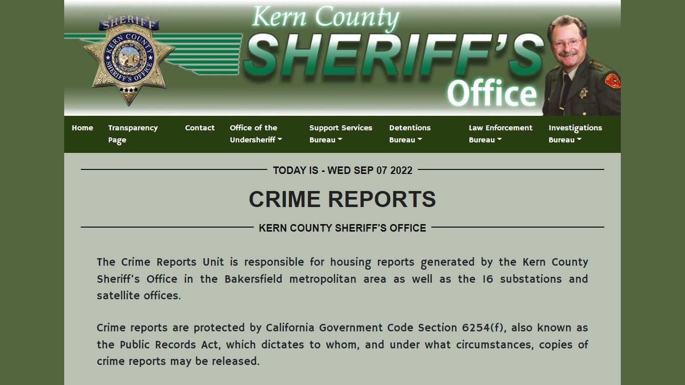 Crime Reports | KCSO