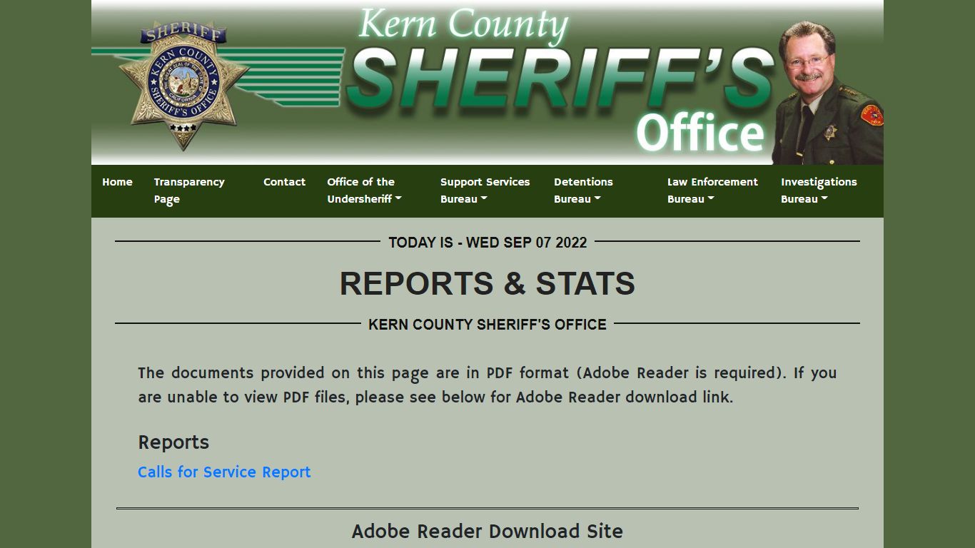 Reports & Stats | KCSO